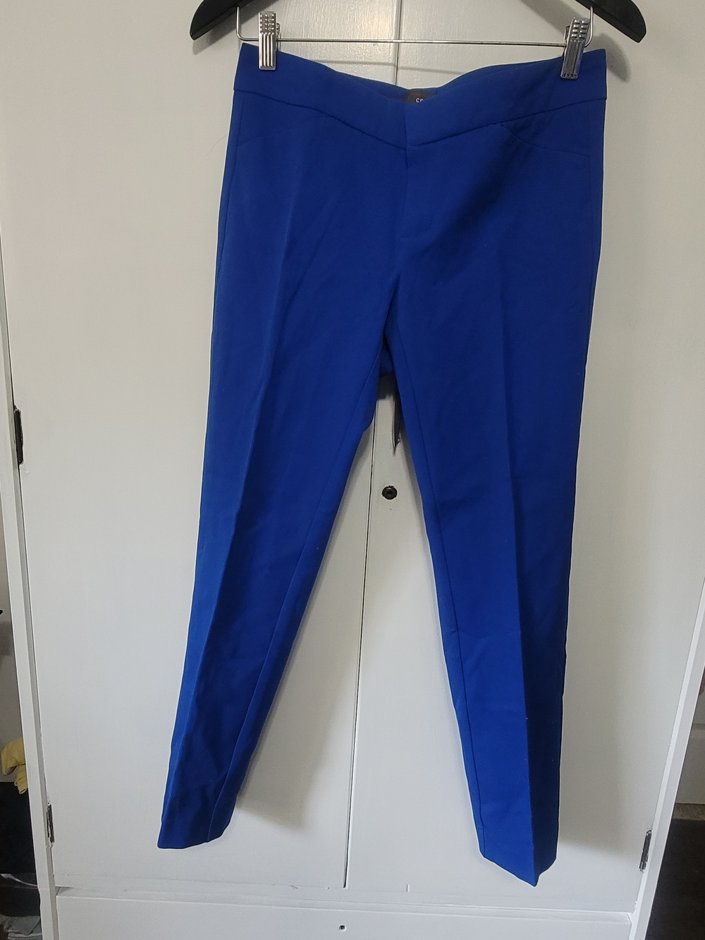 crosby. Electric Blue Slim Ponte Pants